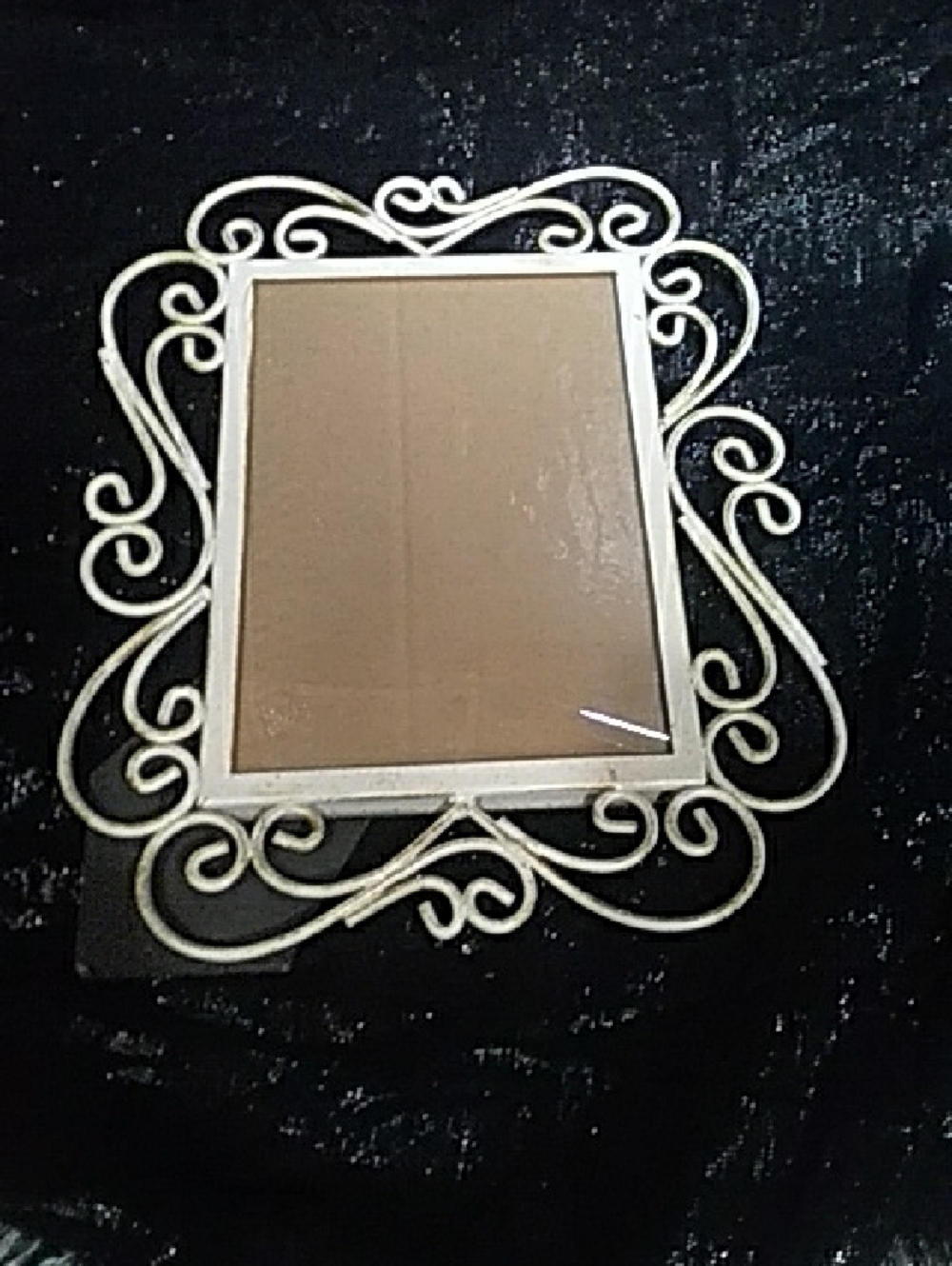 White Scrollwork Picture Frame?